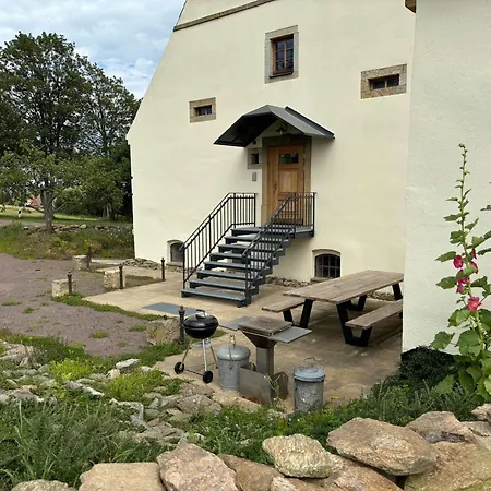 شقة Lindenhof Michaelis - Urlaub Auf Dem Historischen Gutshof